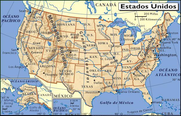 Lista De Estados Y Capitales De Los Estados Unidos En Orden Alfabético